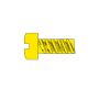 H830 Hob-Bits(R) 1-72 Fillister Head Screws - Brass, pkg(5) -- 1/4 Long