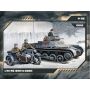 ACA13556 GERMAN PANZER 1 & MOTORCYCLE 1/35