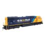 EMD SD75I - ESU(R) Sound & DCC -- Ontario Northland 2100 (blue, yellow, black)