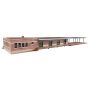 Mid-Century Modern Freight Station -- Kit - 27-3/4 x 8-1/2 x 2-3/4" 70.5 x 21.5 x 6.9cm