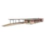 Mid-Century Modern Freight Station -- Kit - 27-3/4 x 8-1/2 x 2-3/4" 70.5 x 21.5 x 6.9cm