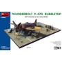 MiniArt 1/48 Thunderbolt P-47D Bubbletop With Base & Accessories. (Big Set)