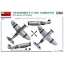 MiniArt 1/48 Thunderbolt P-47D Bubbletop With Base & Accessories. (Big Set)