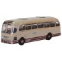 N scale Weymann Fanfare Bus - Assembled -- Grey Cars (gray, red, ivory)
