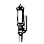 250 Steam Locomotive Whistle (Brass Casting) -- Large Modern Type