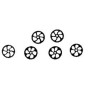 289 Brake Wheels (Brass) pkg(6)