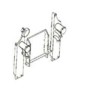 434 Stanchion Style Steps - End Platform -- EL