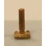 549 Diesel Radio Antenna pkg(2 Unpainted Brass Castings) -- Firecracker Type