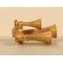 577 Air Horns (Unpainted Brass Casting) -- Leslie S-3L, 3-Chime