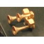 640 Nathan P3 P3U 3-Chime Air Horn -- Lost Wax Brass Casting