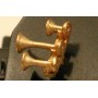 643 Nathan K3 K3LA 3-Chime Air Horn -- Lost Wax Brass Casting