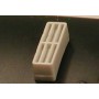 646 Square Diesel Exhaust Stack -- Plastic pkg(2)
