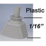 190727 Locomotive Cab Ground Light -- Plastic pkg(4)