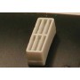 190646 Square Diesel Exhaust Stack -- Plastic pkg(2)
