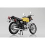 Aoshima 1/12 Diecast Motorcycle, Honda CB400Four Parakeet Yellow