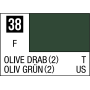 S38 Mr Hobby Mr. Color Spray S38 Flat Olive Drab