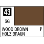 S43 Mr Hobby Mr. Color Spray S43 Semi Gloss Wood Brown 100ml