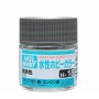 H18 Mr Hobby Aqueous Color H18 Metallic Steel 10ml Bottle