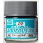 H22 Mr Hobby Aqueous Color H22 Gloss Gray 10ml Bottle