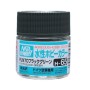 H65 Mr Hobby Aqueous Color H65 Semi-Gloss RLM70 Black Green 10ml Bottle