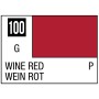 C100 Mr Hobby Mr. Color 100 - Wine Red (Gloss/Primary) - 10ml