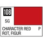 C108 Mr Hobby Mr. Color 108 - Character Red (Semi-Gloss/Primary) - 10ml