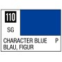C110 Mr Hobby Mr. Color 110 - Character Blue (Semi-Gloss/Primary) - 10ml