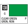 C138 Mr Hobby Mr. Color 138 - Clear Green (Gloss/Primary) - 10ml