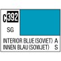 C392 Mr Hobby Mr. Color 392 Interior Blue. Soviet Aircraft Cockpit - 10ml