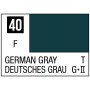 C40 Mr Hobby Mr. Color 40 - German Gray (Flat/Tank) - 10ml