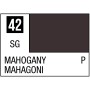 C42 Mr Hobby Mr. Color 42 - Mahogany (Semi-Gloss/Primary) - 10ml