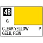 C48 Mr Hobby Mr. Color 48 - Clear Yellow (Gloss/Primary) - 10ml