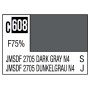 C608 Mr Hobby Mr. Color C608 Jmsdf 2705 Dark Gray N4 (Japan Maritime Self-Defense Force Ships) - 10ml