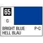 C65 Mr Hobby Mr. Color 65 - Bright Blue (Gloss/Primary Car) - 10ml