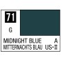 C71 Mr Hobby Mr. Color 71 - Midnight Blue (Semi-Gloss/Primary) - 10ml