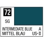 C72 Mr Hobby Mr. Color 72 - Intermediate Blue (Semi-Gloss/Aircraft) - 10ml