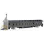 Pullman Heavyweight 3-2 Observation Chapel Car with Fa�ade - Kit -- Pullman Green, Black with Unpainted 3D Printed Facade