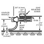 Kato Coupler Conversion -- Fits SD40, Medium Shank - Assembled 2 Pairs