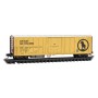 PCand F Class R-70-13 Steel Mechanical Reefer No Roofwalk - Ready to Run -- Great Northern WFCX no. 8909 (yellow, silver, black,