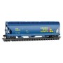 ACF 3-Bay Center Flow Covered Hopper with Elongated Hatches - Ready to Run -- Kansas City Southern no. 530049 (Ex-Golden West, b