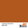 AK-11101 AK Interactive 3rd Gen Acrylic Orange Brown 17ml