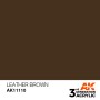 AK-11110 AK Interactive 3rd Gen Acrylic Leather Brown 17ml