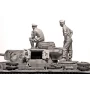 3561 Rommel and German Tank Crew, DAK, WW II era