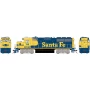 ATH1068 HO ATH GP60 Sound-Ready Primed For Grime, BNSF no. 196