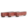 ATH1127 HO ATH 50' ACF Outer Post Box Car, BKTY no. 152953/152981/152991 (3)