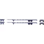 ATH1129 HO ATH 53' Chassis, Pacer Stacktrain PAHZ no. 807635/808008 (2)
