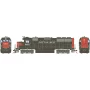 ATH1146 HO ATH GP60 w/Econami DCC and Sound, SSW no. 9672