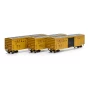 ATH1151 HO ATH 50' ACF Outer Post Box Car, RBOX no. 36027/36066/36100 (3)