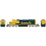 ATH1266 HO ATH SD40-2 w/Econami DCC and Sound, ATSF no. 5064
