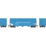 ATH1289 HO ATH 40' Wood Chip Hopper w/Load, APA no. 1207